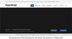 Desktop Screenshot of expertscript.com